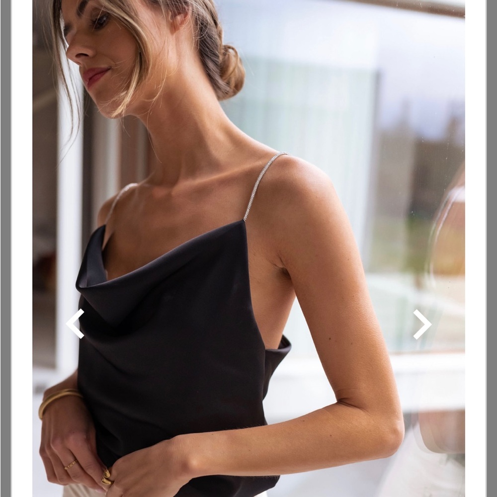 Black Fyna Cami NWT